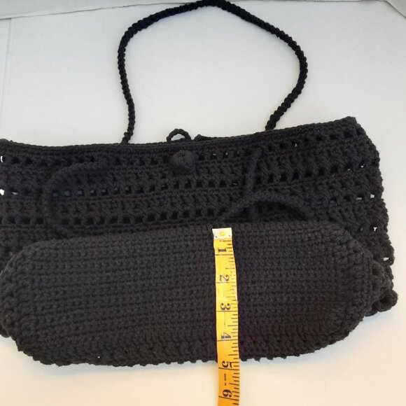 Handmade 100% Cotton Crochet Tote Bag New - Picture 9 of 10